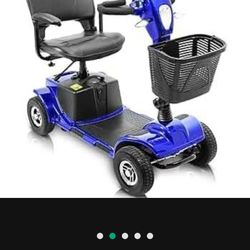 Rechargeable Mobility Scooter Electric Wheelchair Mobility Scooter Brand New In The Box Two Colors Available NEW