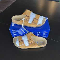 Birkenstocks Arizona Mink/Brown Sandles Size 40/Men 7/Women 9