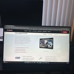 Planar Helium PCT2235 22-inch Touchscreen Desktop Monitor