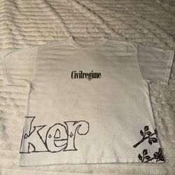 Joker x Civil Regime x DC Harley Quinn Oversized Graphic Tee