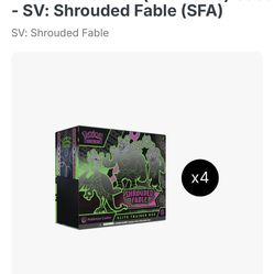 Shrouded fable PC ETB