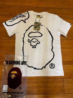 White face APE T shirt