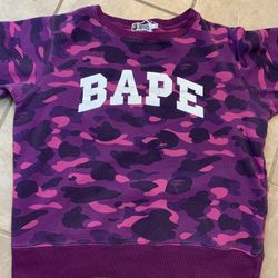 Bape Crewneck Sweatshirt Used