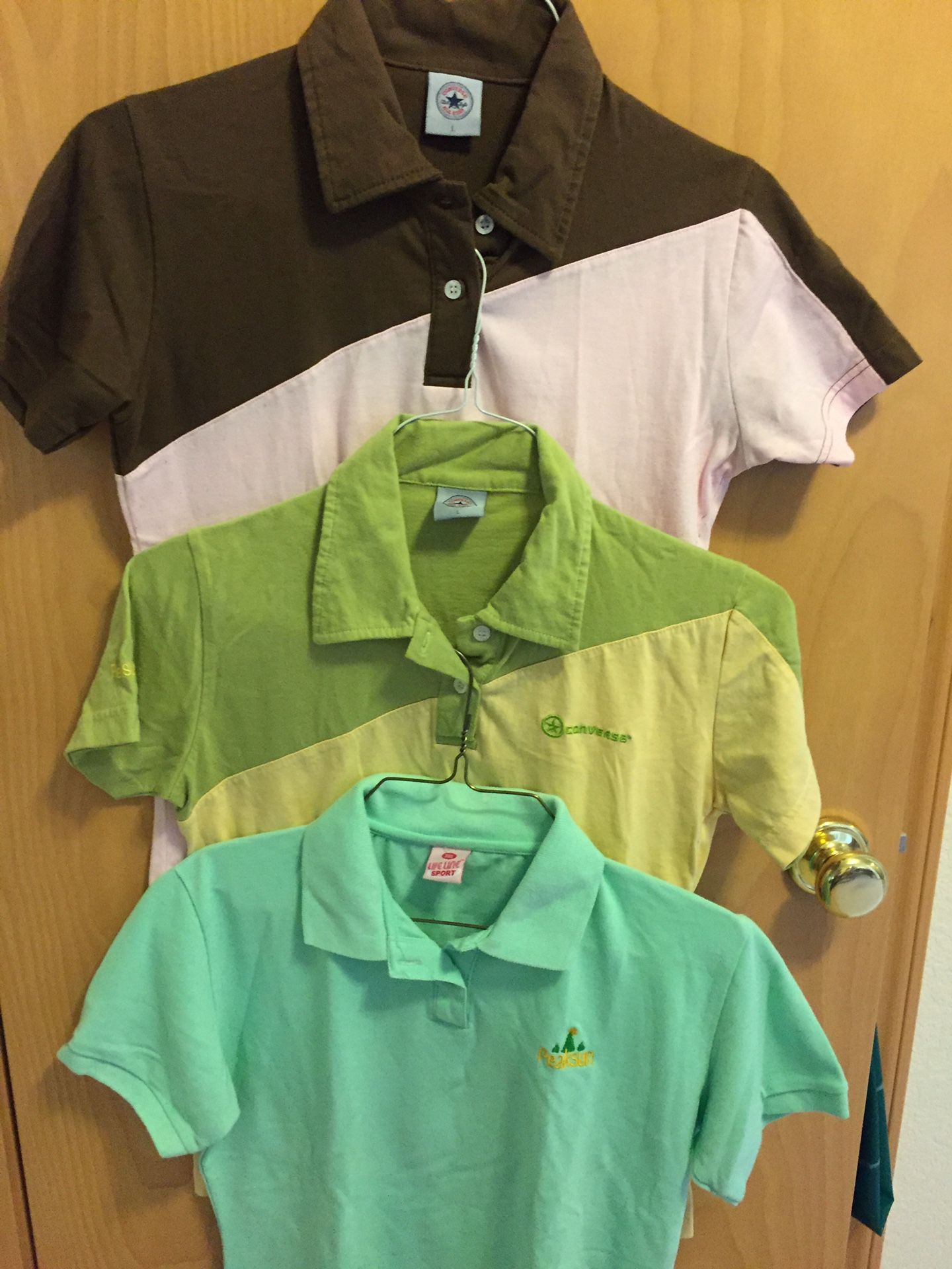 3 pcs- ladies golf shirts