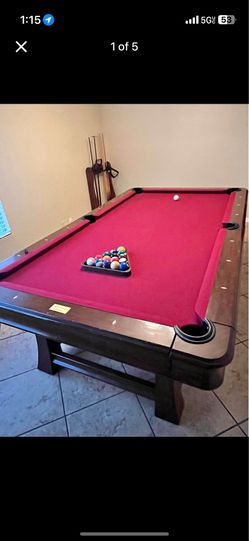 Thomas Aaron 8ft pool table