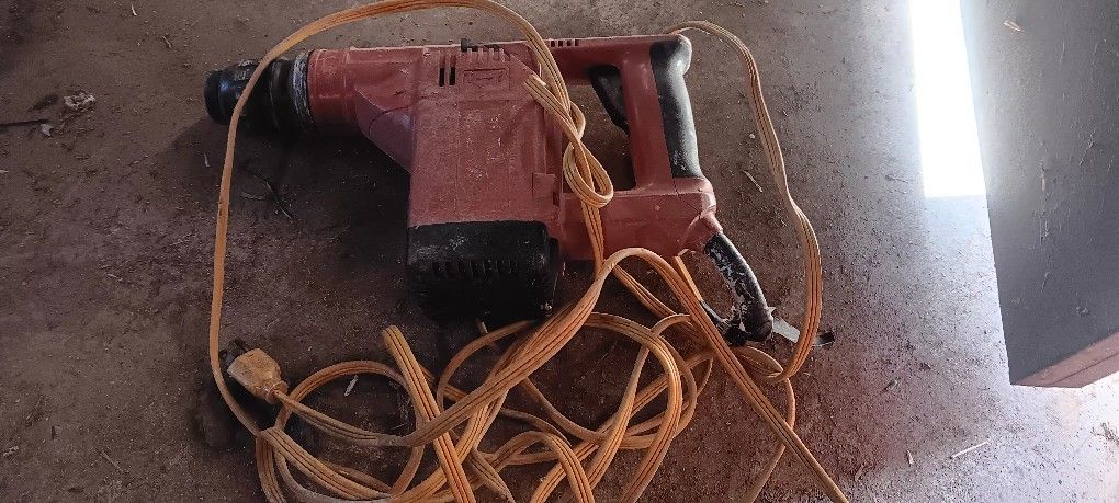 Hilti Hammer Drill With Long Cord