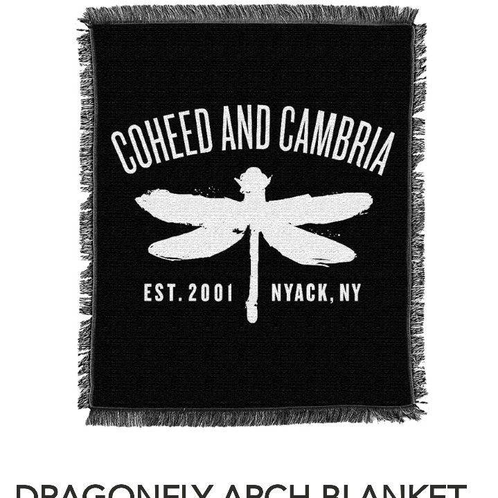 Coheed And Cambria Dragonfly Blanket