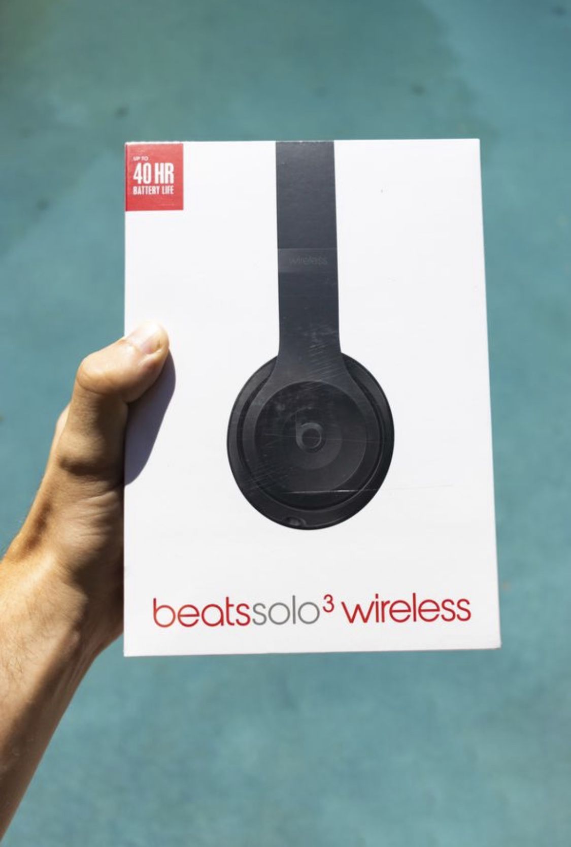 NEW Beats Solo3 Wireless Matte Black Headphones (Brand New)