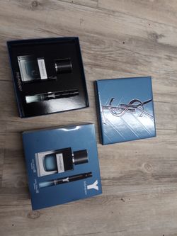 🌊Ysl men cologne 🎁2.0oz and a travel size brand men in box 🎁