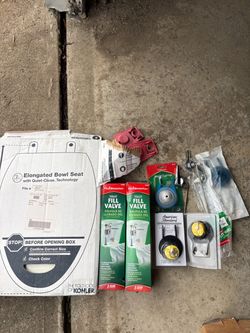 Toilet Repair Parts Lot – Kohler, Fluidmaster, American Standard