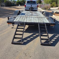 Carson 20ft 14K heavy equipment trailer