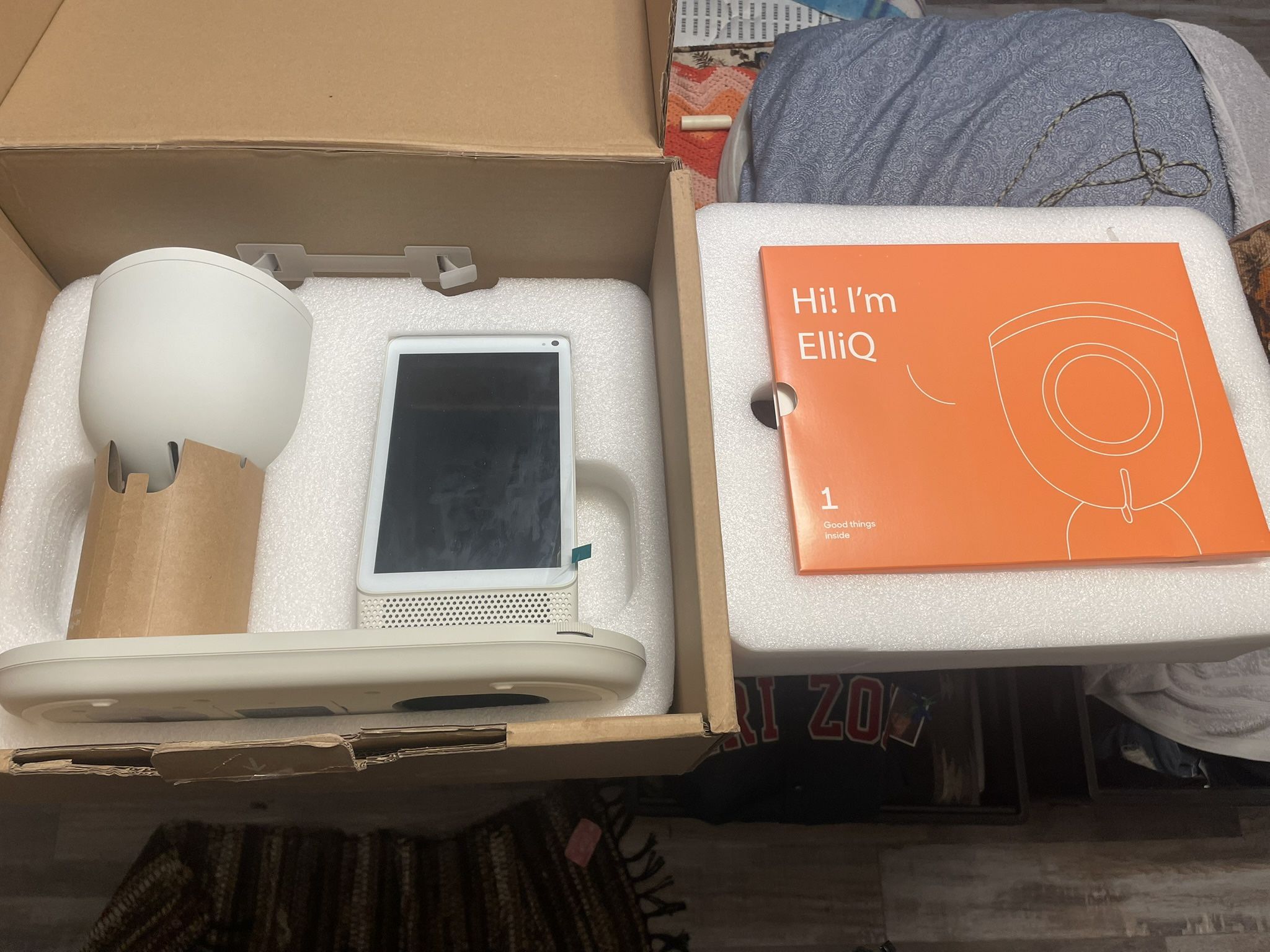 Elli-Q Elderly AI Home Assistant