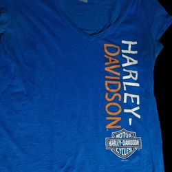4 Harley-Davidson Shirts Lot Size Large