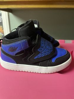 Sky Jordan 1 Royal Blue & Black Size 1 1/2