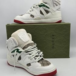Gucci Sneakers Basket High Demetra Size 8 Men's
