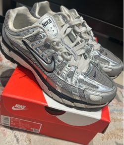Nike P-6000 Bowerman Series Silver Sneakers