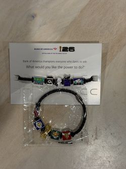 FIFA World Cup 2026 Seattle Bracelet + Bank of America Bracelet (BOA) (Large)