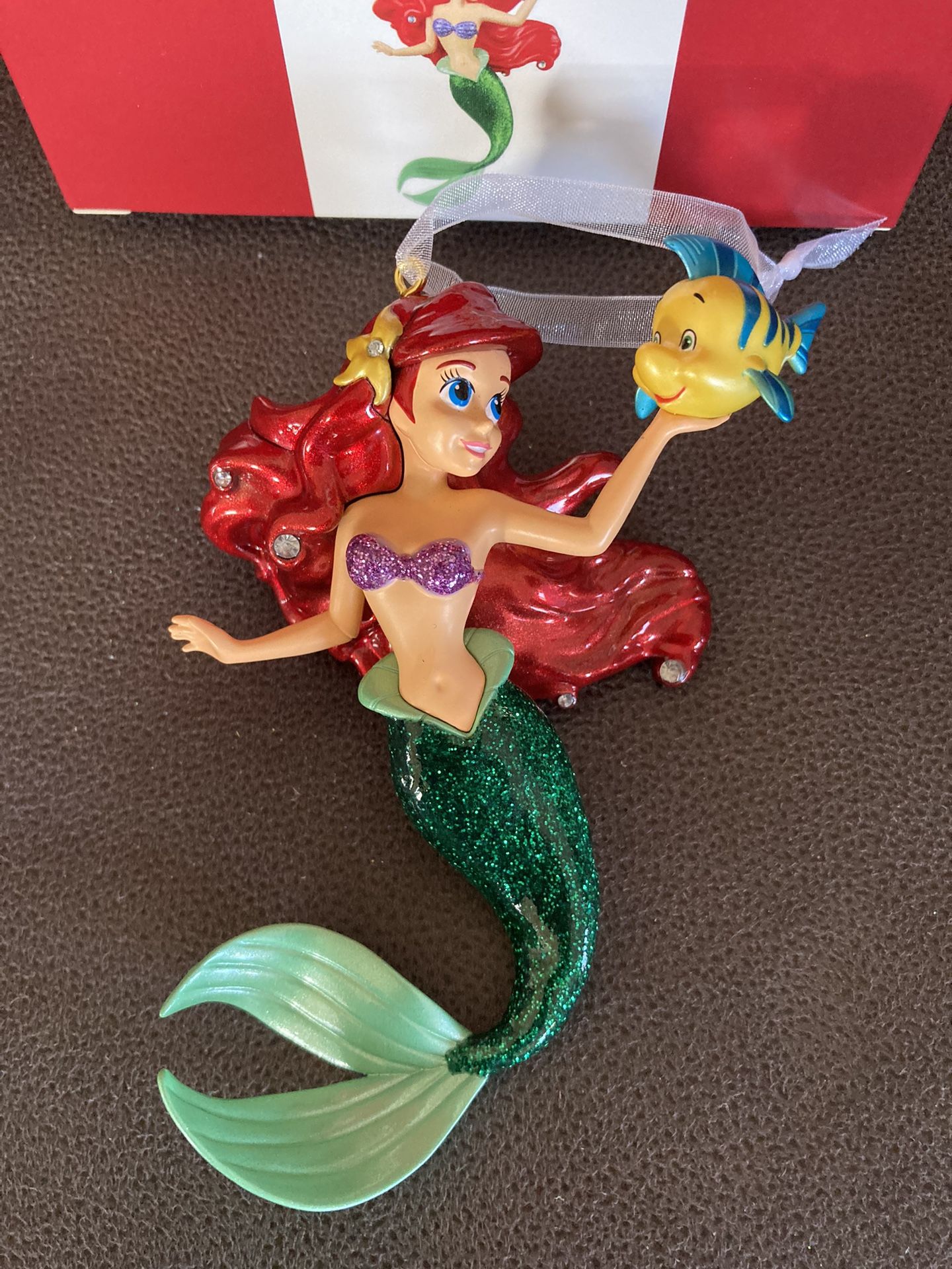 Hallmark Ornament Disney The Little Mermaid Ariel & Flounder 