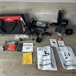 Bosch RotoZip RZ20 Saw With Many Accessories and Storage Bag Working