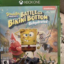 Sponge Bob Game Xbox One