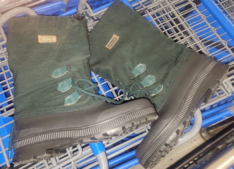 Pair New Sorel Winter Boot with Felt Liners Size 11 In Shoreline Area