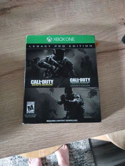 Call of duty infinite warfare/ call of duty modern warfare remastered legacy pro edition