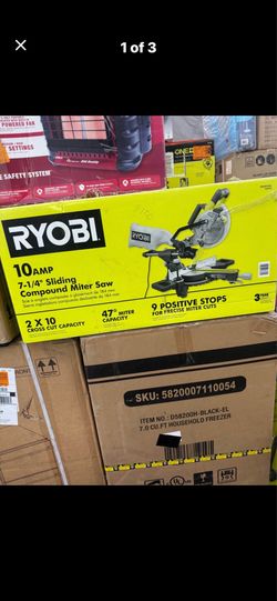 10 Amp Corded 7-1/4 in. Compound Sliding Miter Saw