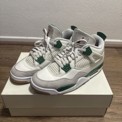 Jordan 4 Sb Pine Green 