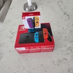 Nintendo Switch Plus Joy-con. 