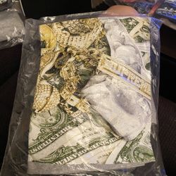 Supreme Bling Tee  Heather Gray Size M