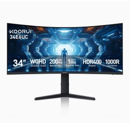 KOORUI 34 inch monitor (34E6UC)