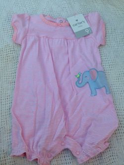Pink elephant onesie