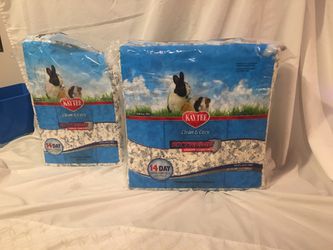 Small Pet Bedding Kaytee Clean and Cozy bedding 65L and 40L