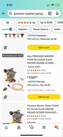 Pressure Washer Pump Brand New In Unopened Box