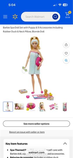 Barbie Spa Doll Set