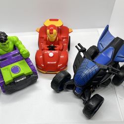 3 Marvel Collection Toys Like New Never Been Used