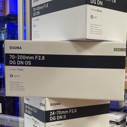 Sigma 70-200mm F2.8 For Sony
