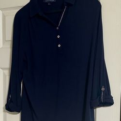 Tommy Hilfiger Dark Blue V Neck. 