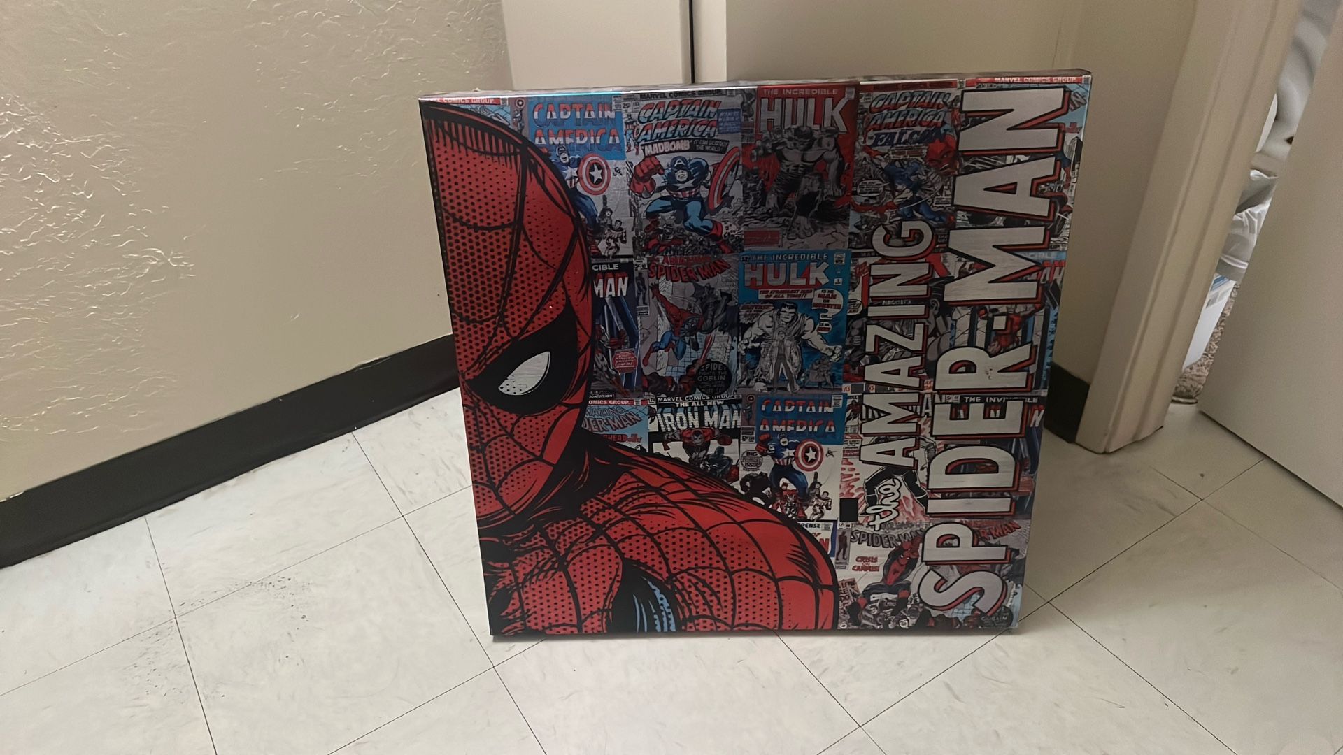spider man wall decor