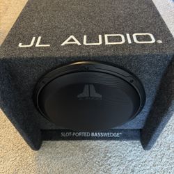 JL Audio Enclosed 12” W0 Subwoofer