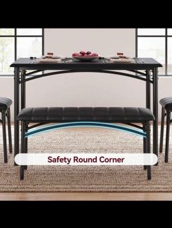 Black table