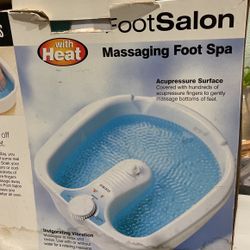 Massaging Foot Spa With Heat
