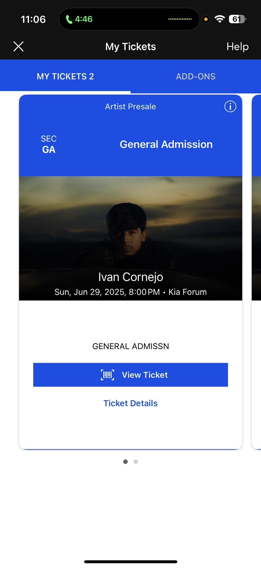 Ivan Cornejo June 29th