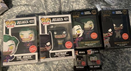DC Funko Pops 