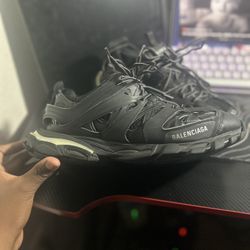 Balenciaga Track LED Sneakers Size 10 – Used Fair Condition