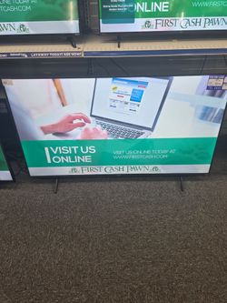 Hisense 58" Roku Smart TV with Remote. ASK FOR RYAN. #4(contact info removed)7-01