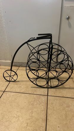 Bicycle wine rack