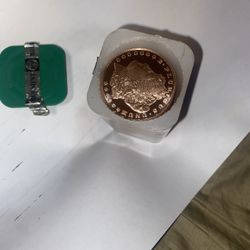 20 individual different design copper rounds and tube