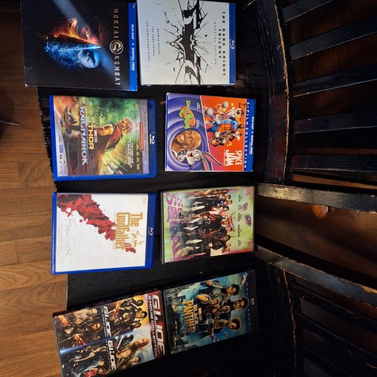 BUNDLE OF NEW RELEASED N NOT RELEASED YET MOVIES NEVER SEEN!