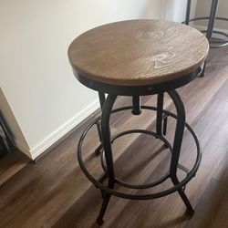 Two Bar Stools 